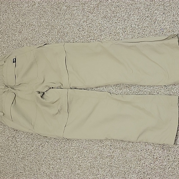 The North Face Men's Khaki Zip Off Convertible Hiking Pants Sz Small, Nylon - Picture 2 of 7